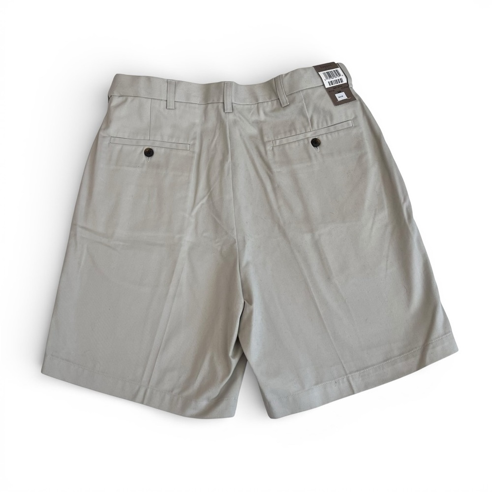 Haggar Men’s NWT Classic Twill Tan Short - SZ: 34W - Picture 2 of 7